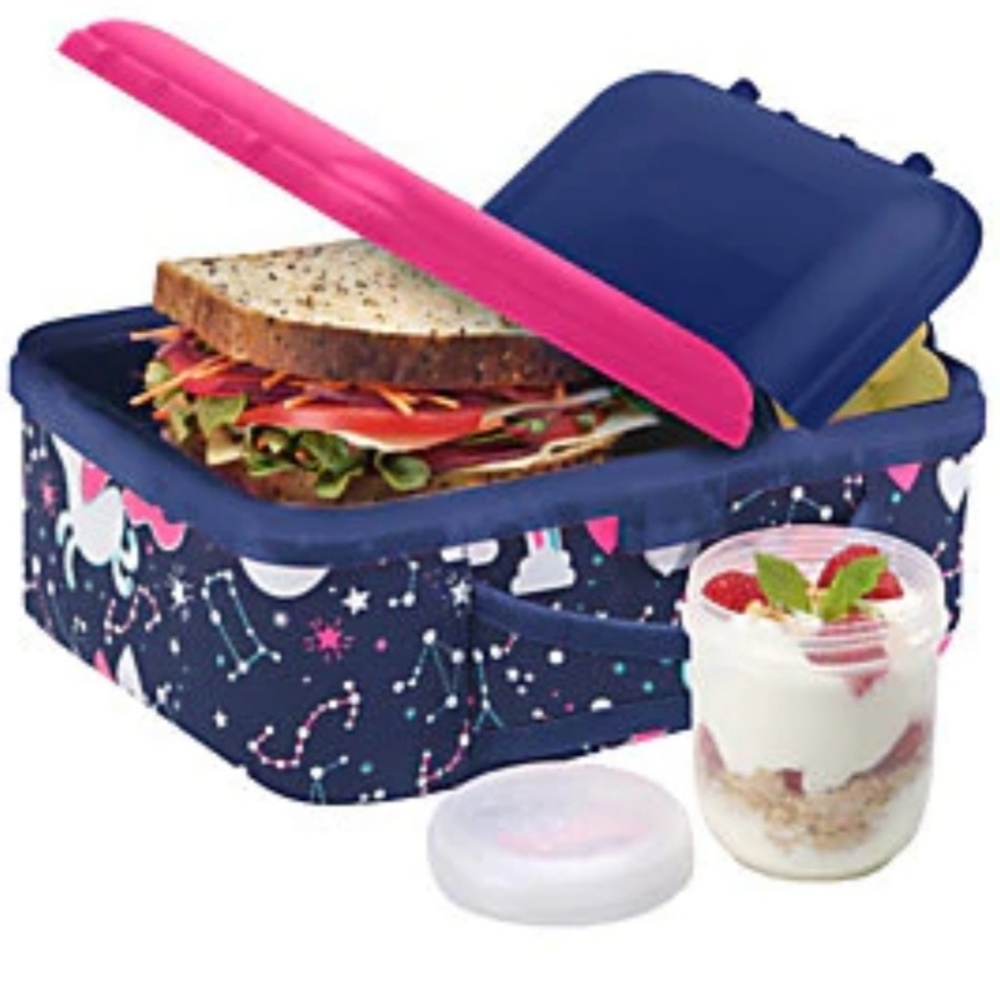 Smash Insulated Unicorn All-In-One Lunch Box